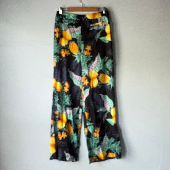 New Anthropologie x Maeve Escape Printed Pants Size 10 - Picture 4 of 12